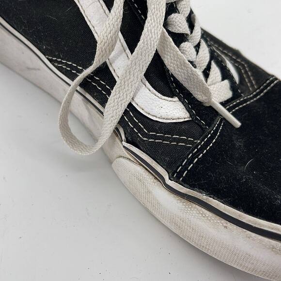 VANS Old Skool low top suede canvas skateboard skater sneakers sz 9 - Picture 6 of 7